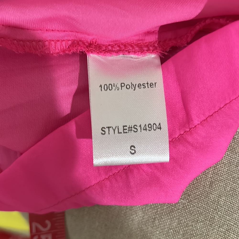 NWT Mustard Seed Here With You Hot Pink Kimono Sleeve Blouse - S - Picture 12 of 13